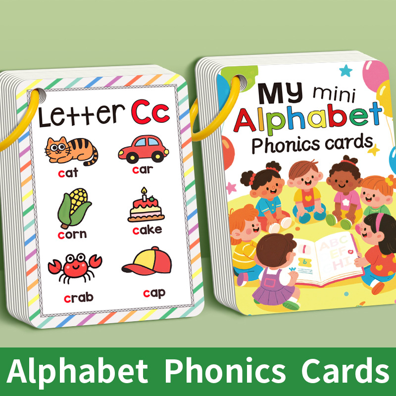 Phonics Card Game - بطاقات تعليمية للحروف الأبجدية للأطفال الصغار
