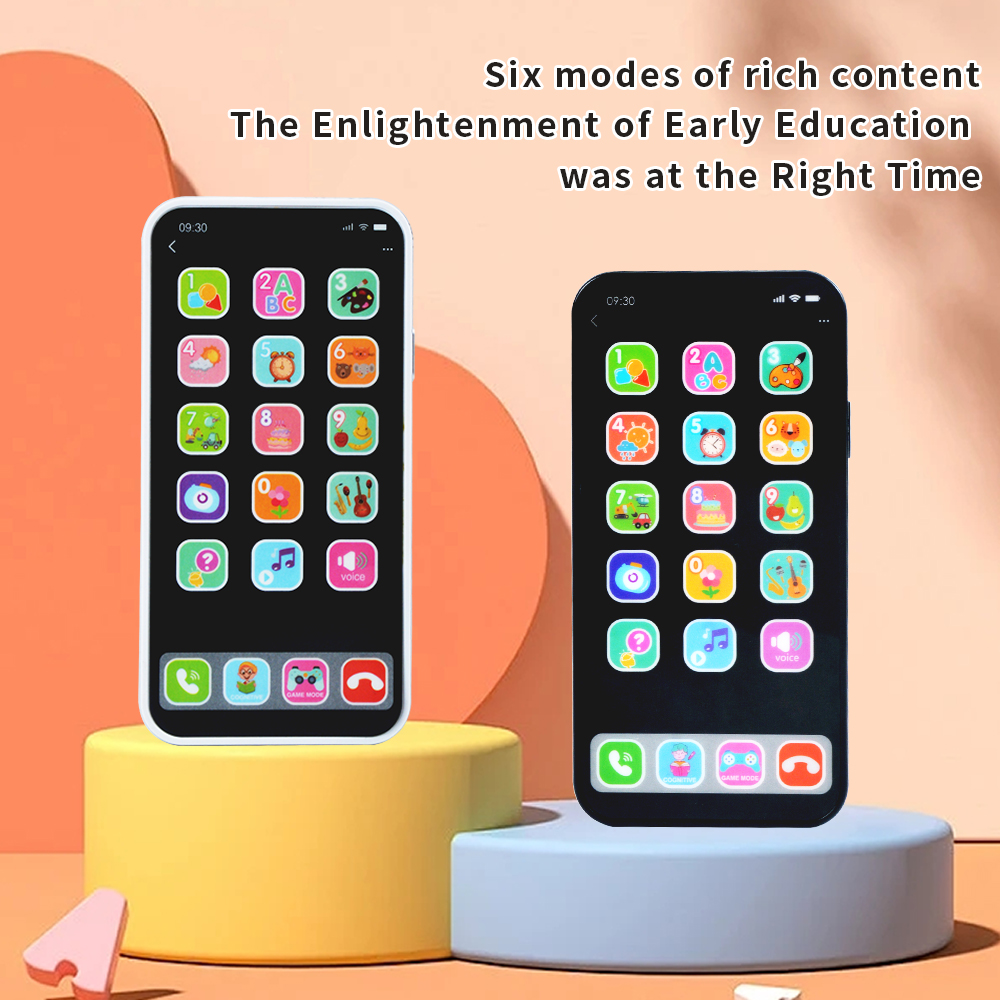 Kids Education Phone - لعبة هاتف للأطفال بشاشة لمس محاكية،