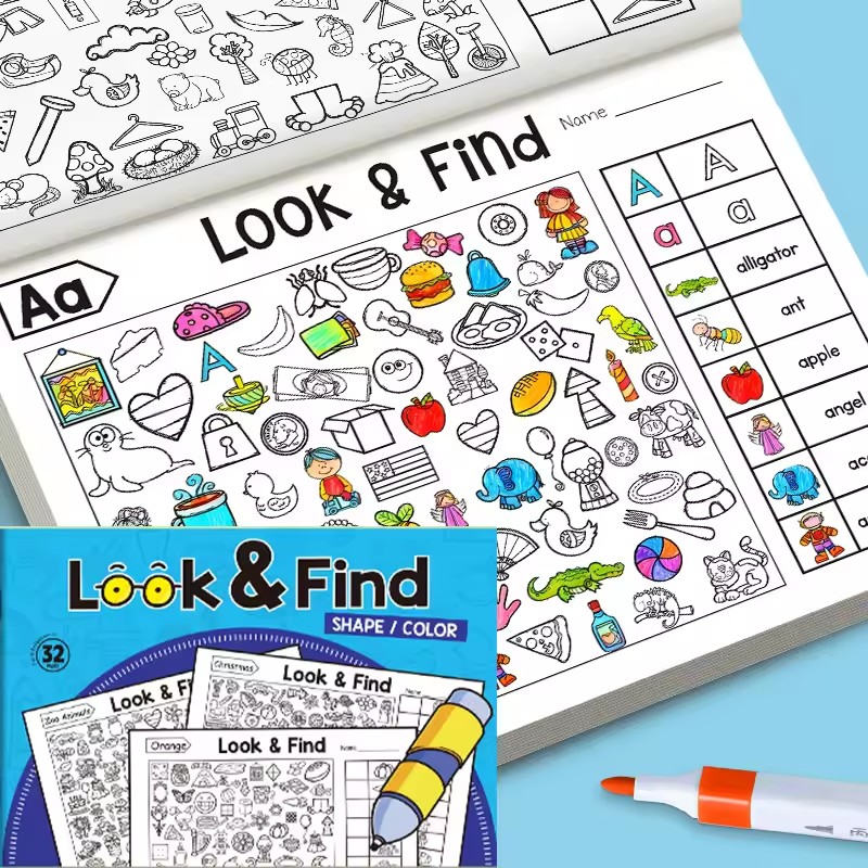 Kid Education - ابحث عن وكتاب تلوين للأطفال الصغار