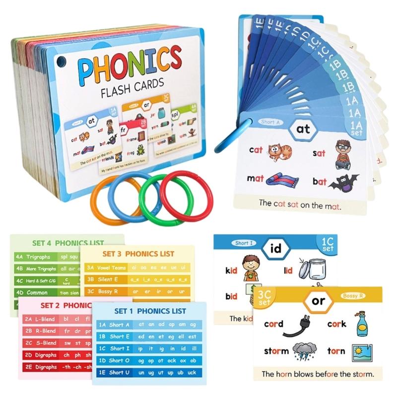 Phonics Card Game - صوتيات تعلم بطاقات الفلاش تعيين بطاقات