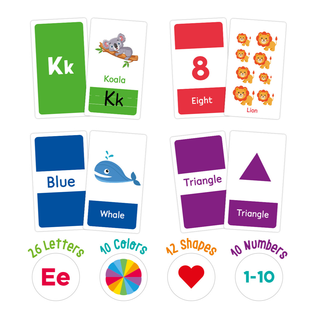 58 قطعة ABC الأبجدية البطاقات  - مراجعة Kids Early Education وسعره
