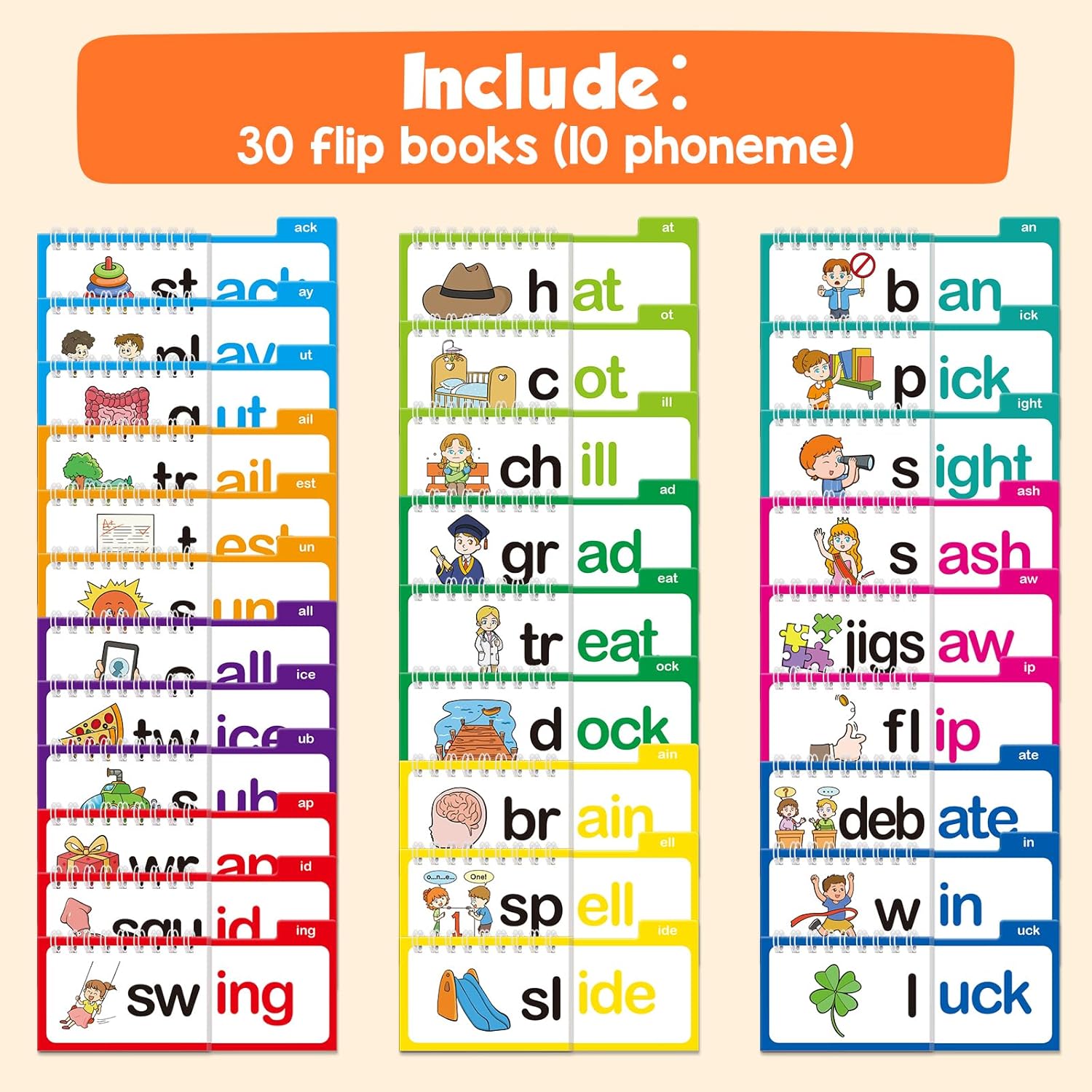 بطاقات تعليمية للصوتيات، كتاب  - مراجعة Phonics Card Game وسعره