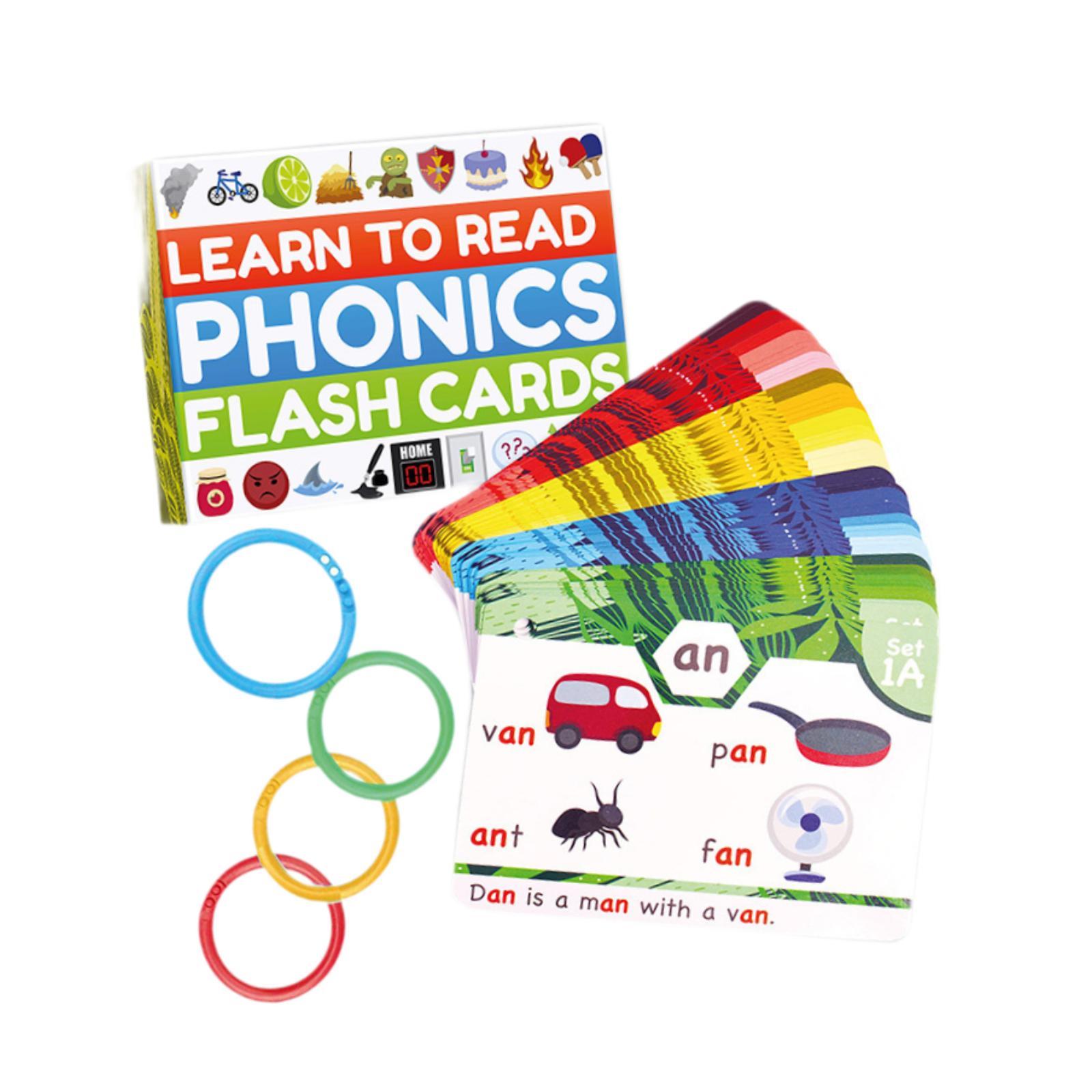 بطاقات تعليمية للنطق والقراءة  - مراجعة Phonics Card Game وسعره