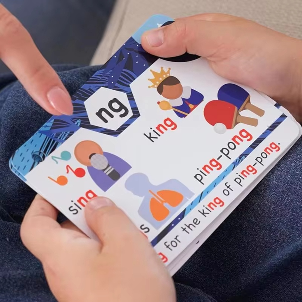 بطاقات فلاش للكلمات الصوتية من - مراجعة Phonics Card Game وسعره