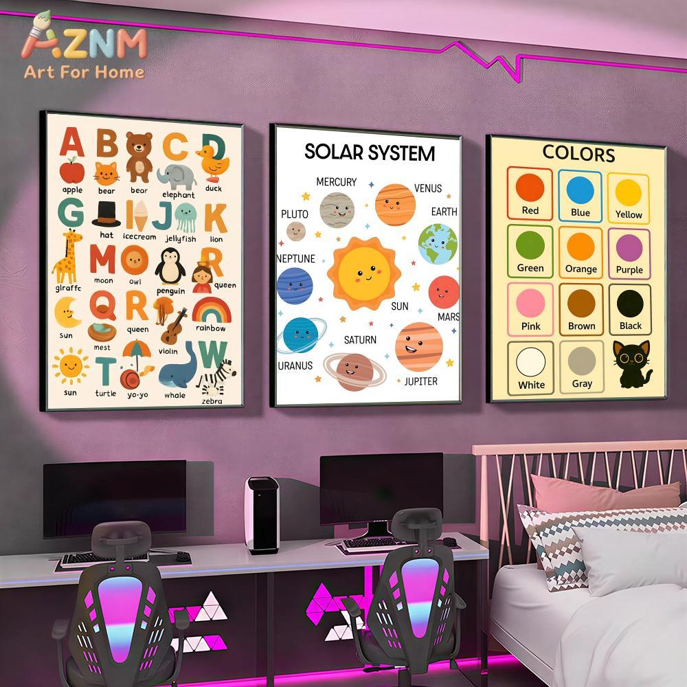 ملصق تعليمي للأطفال من AZNM مط - مراجعة Kids Education Nursery وسعره