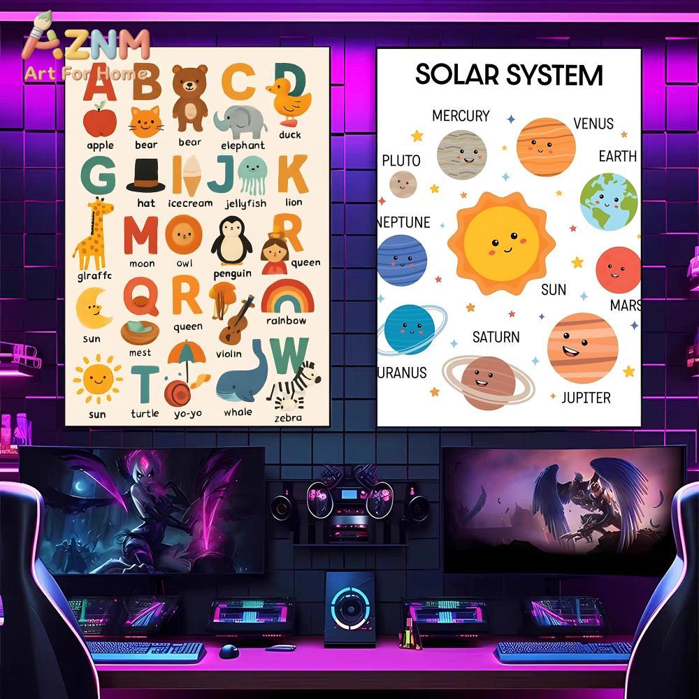 ملصق تعليمي للأطفال من AZNM مط - مراجعة Kids Education Nursery وسعره